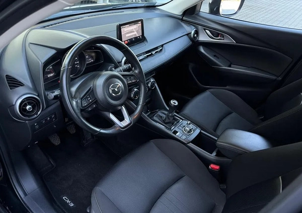 Mazda CX-3 cena 73900 przebieg: 60585, rok produkcji 2018 z Łuków małe 154